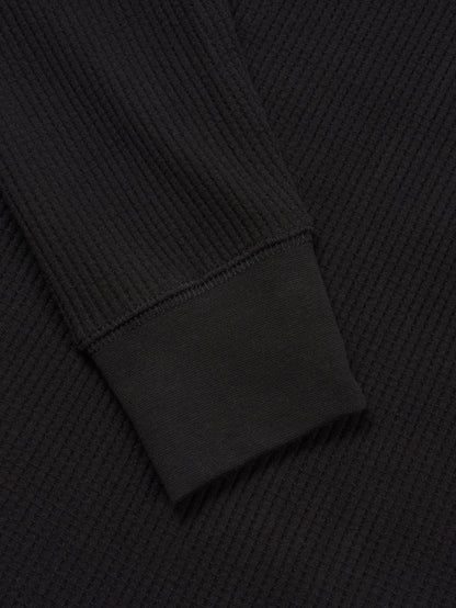 SALLY'S WAFFLE TURTLE TEE [ Black ] 5th Reorder