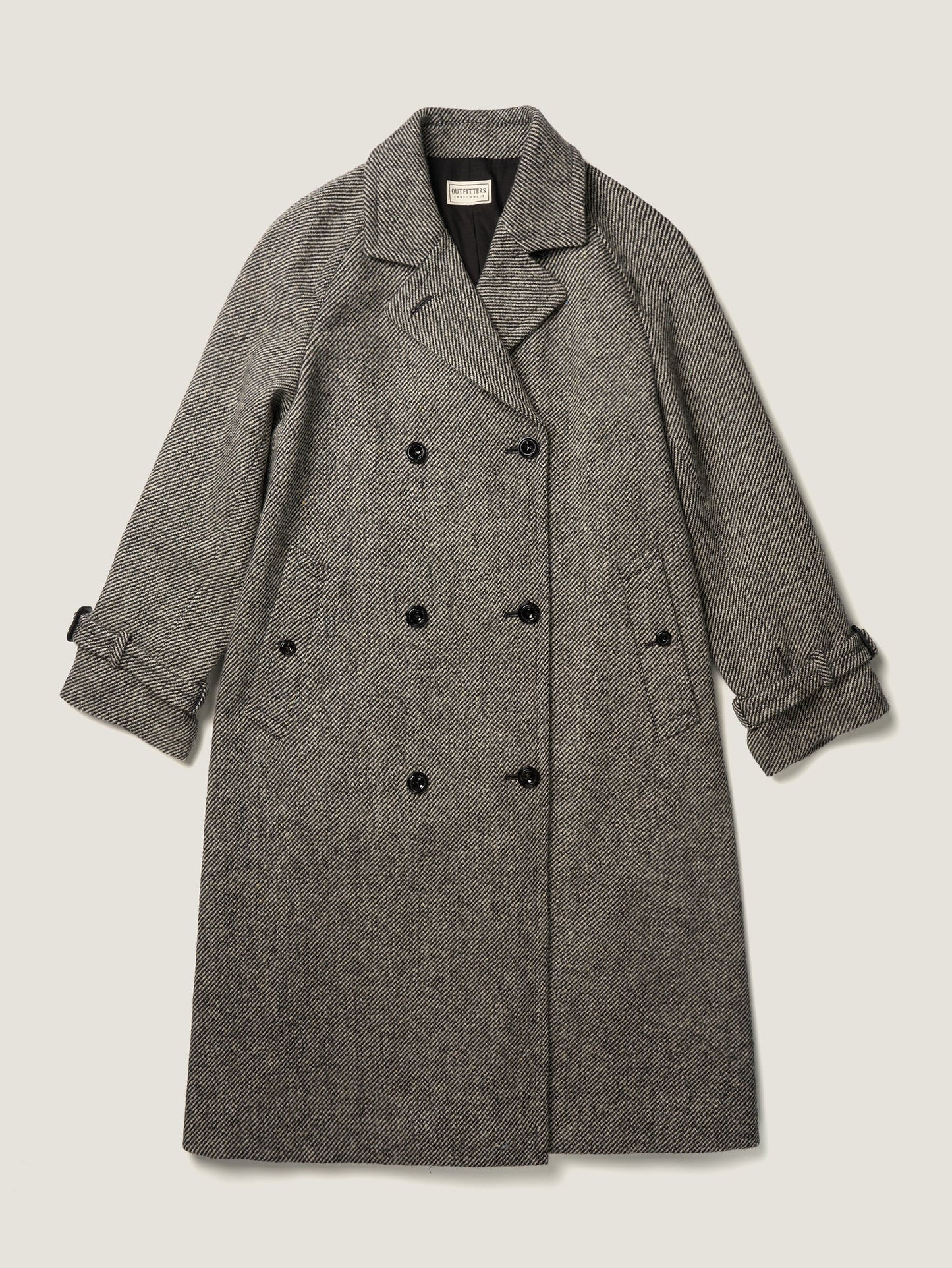 SHELBY COAT [ Black Donegal Tweed ] 2nd pre-order