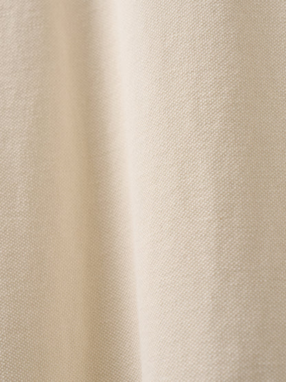 (-30%) COURT PIQUE COTTON DRESS [ Soft Cream ]