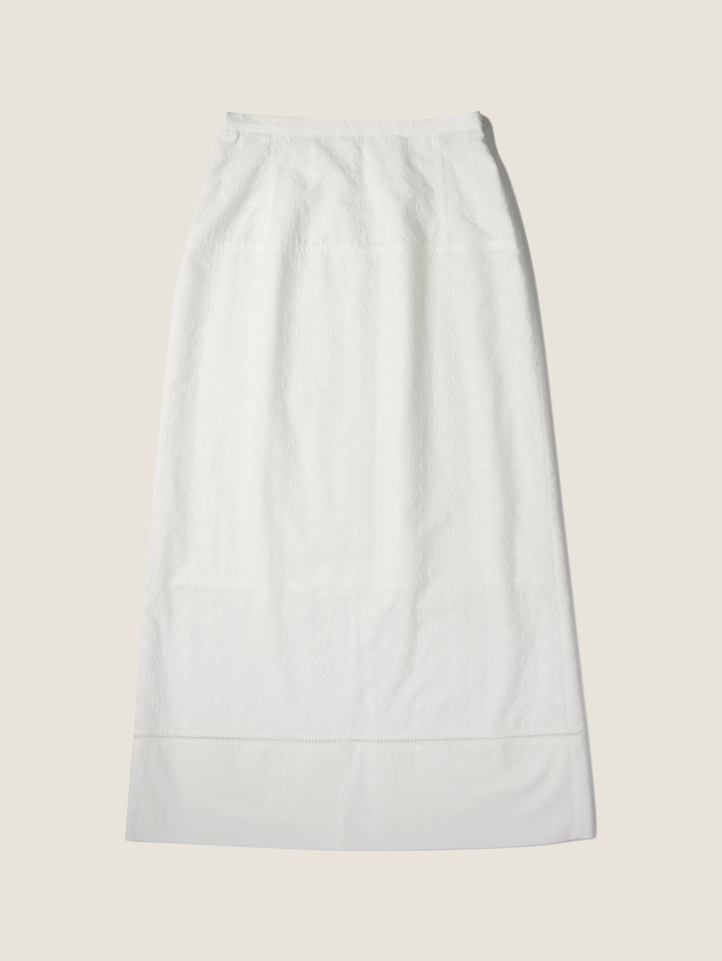 (-30%) AIÒLA LONG SKIRT [ Pure White ]