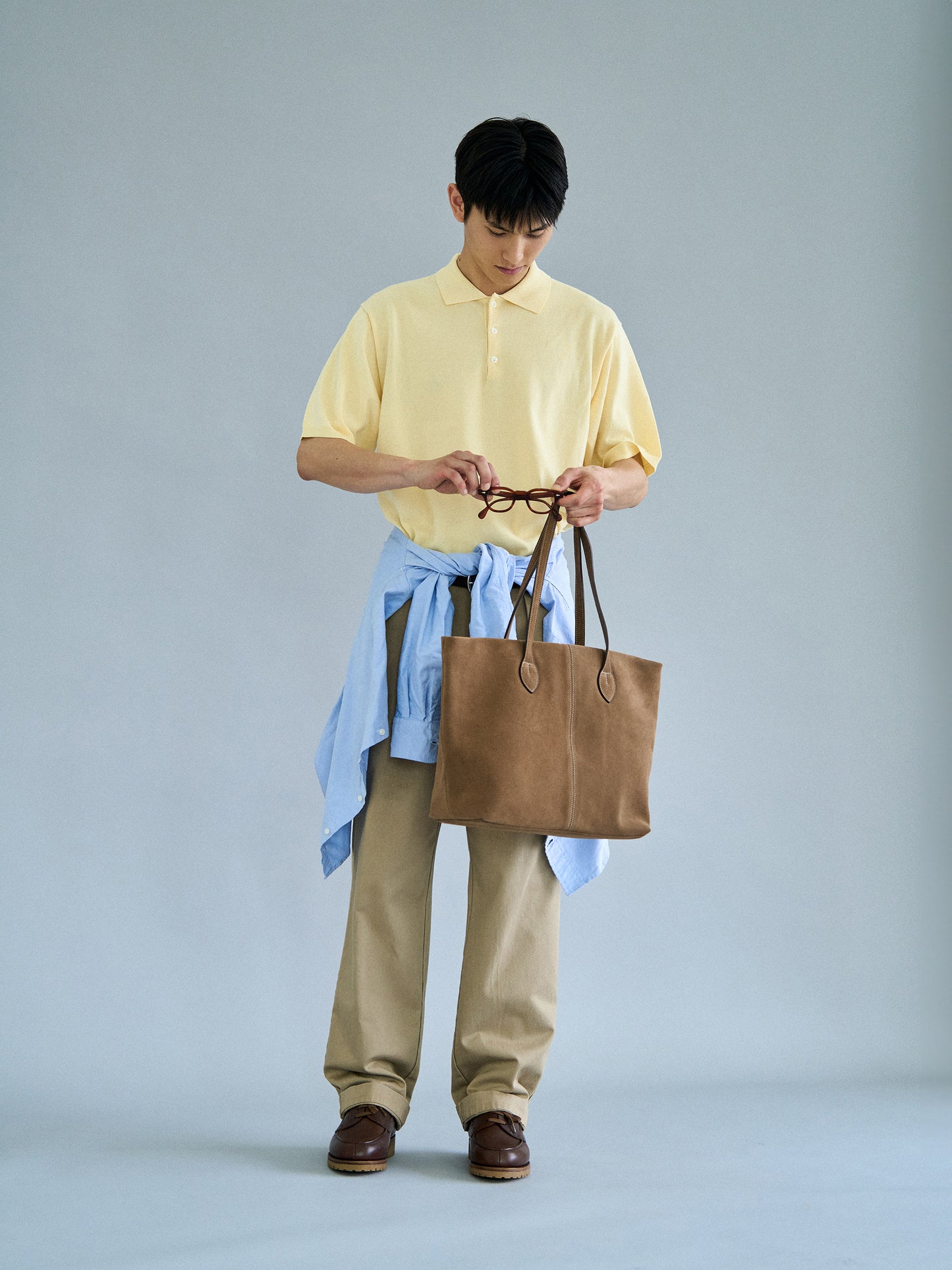 RELAXED TAPERED CHINO [ Beige ]