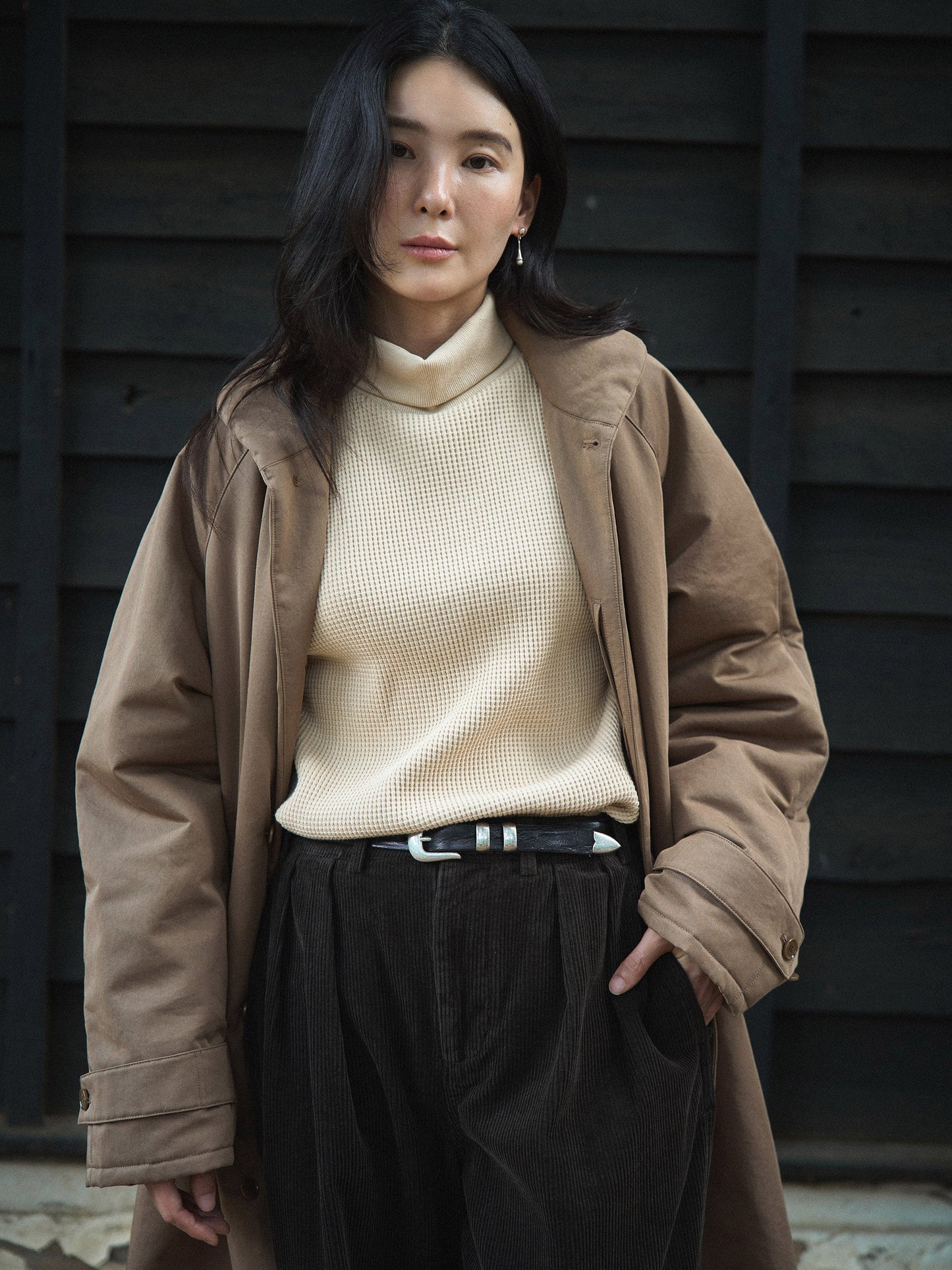 EDMUNDS PADDED COAT [ British Tan ]