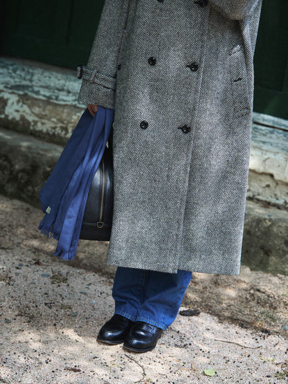 SHELBY COAT [ Black Donegal Tweed ] 2nd pre-order