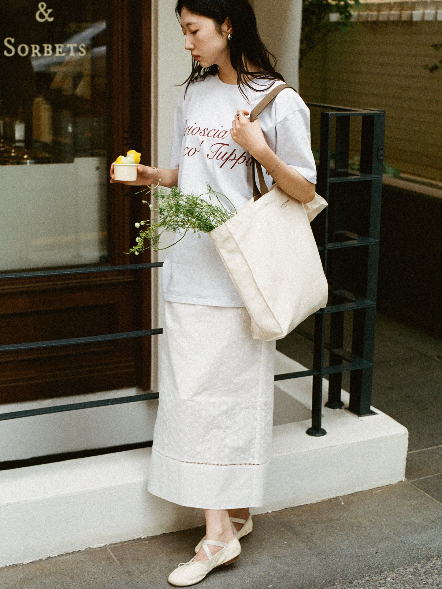 (-30%) SICILIAN BREAKFAST TEE [ Vintage Melange ] Summer Edition