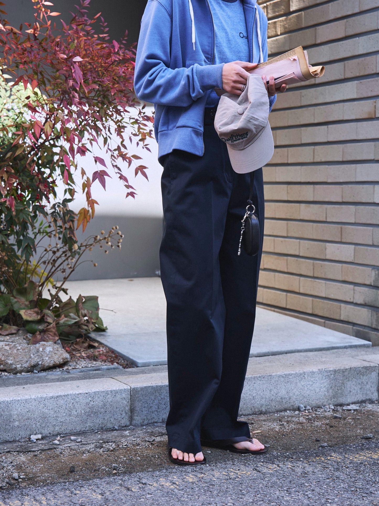 60s ORIGINAL CHINO PANTS [ Deep Navy ] 1st Reorder