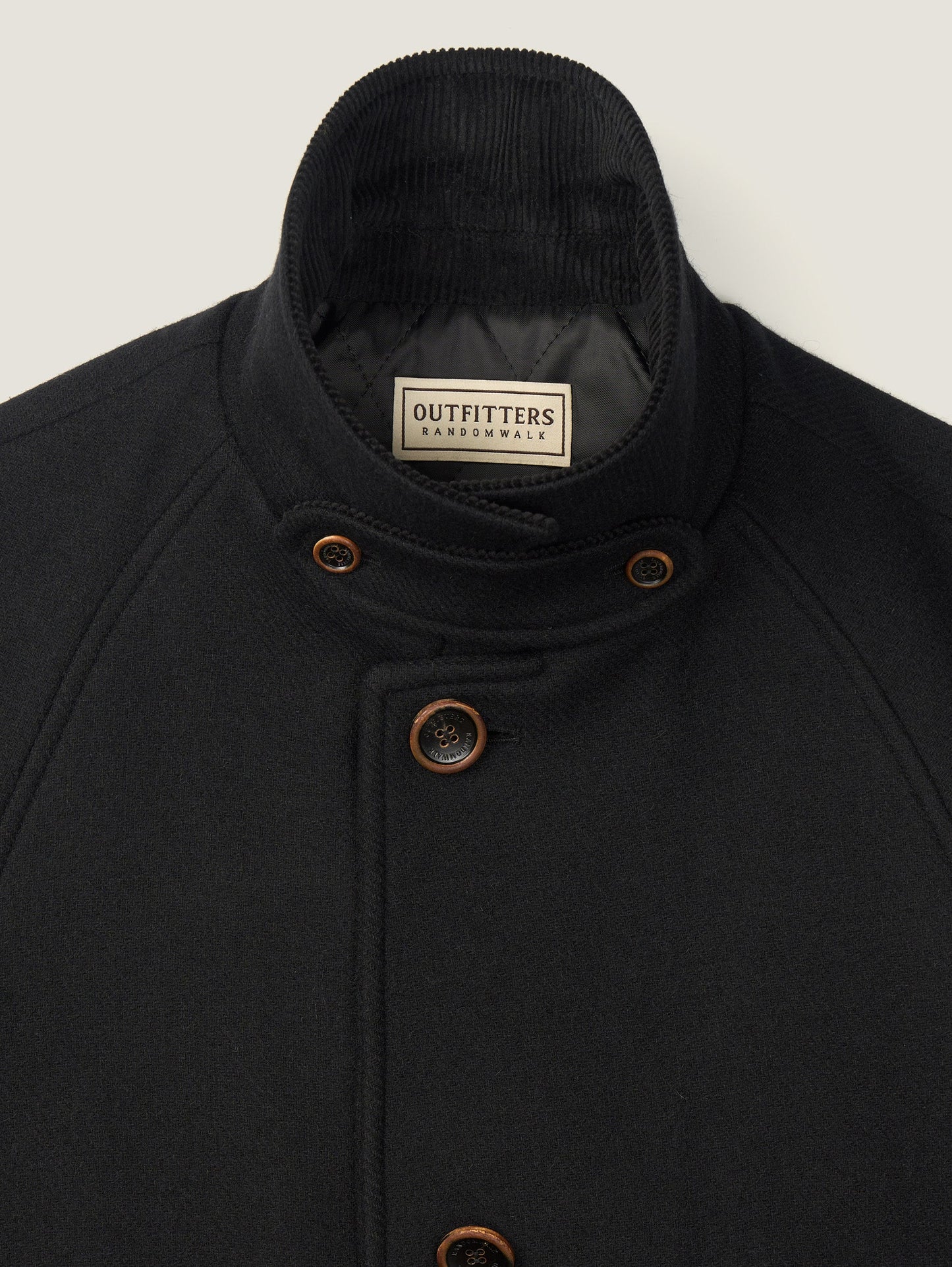 VERMONT HALF COAT [ Rich Black ]