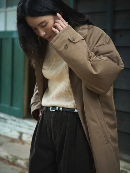 EDMUNDS PADDED COAT [ British Tan ]