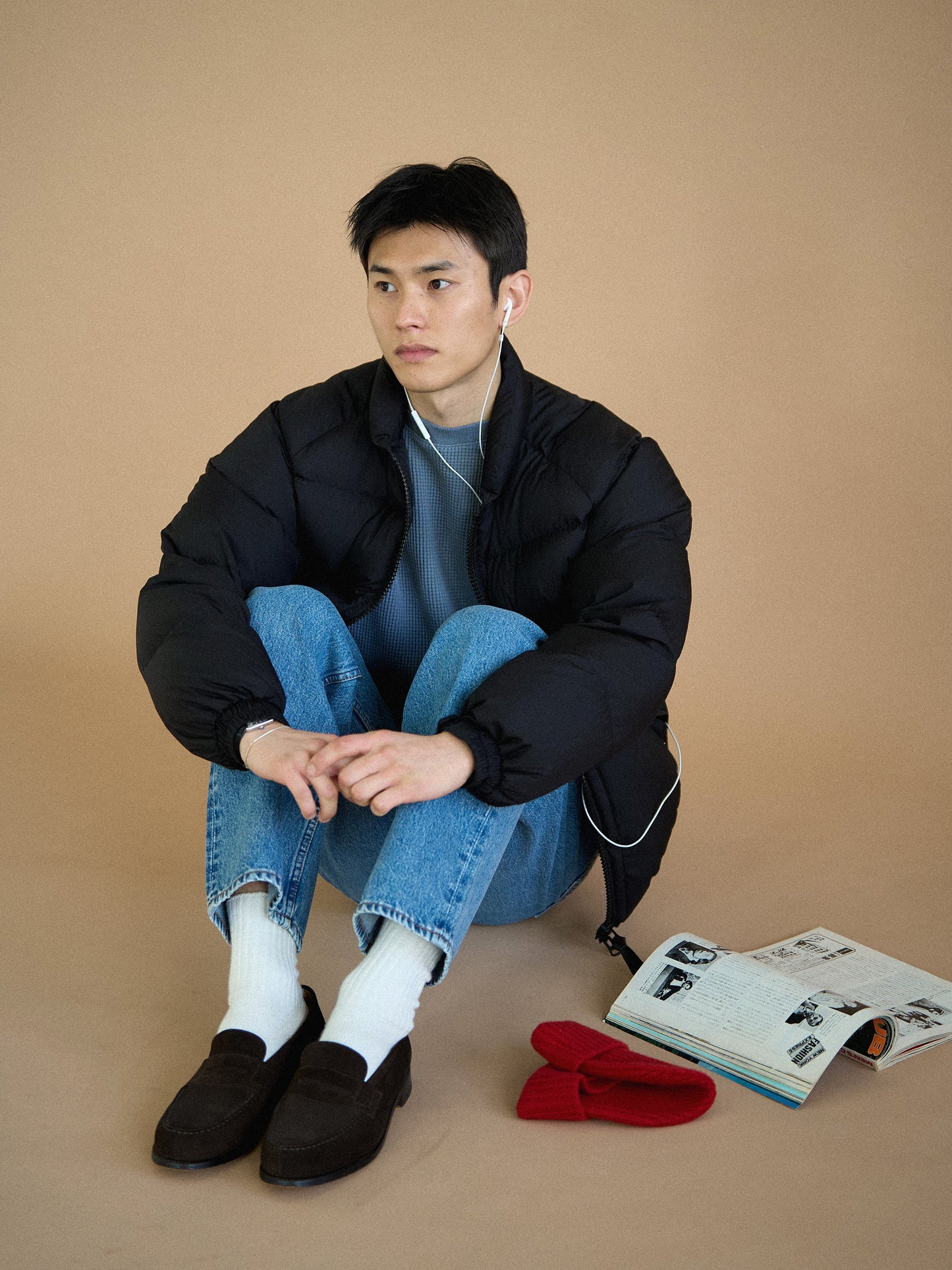 BOULDER PUFFER JACKET [ Black ]