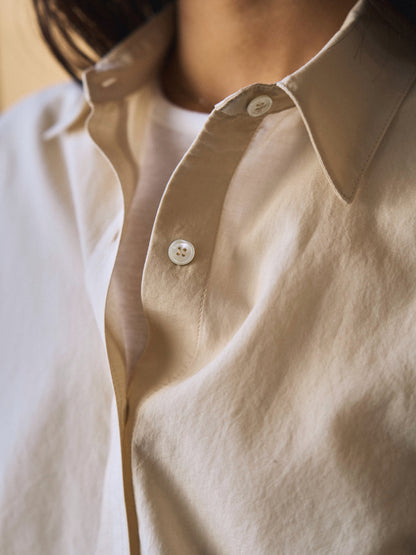 MARTHA LIGHT COTTON SHIRT [ Neutral ]