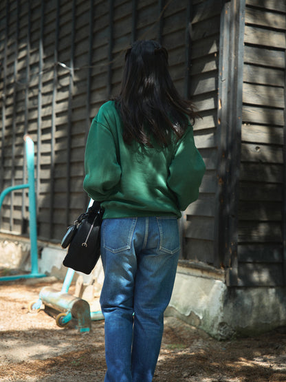 SHAWL COLLAR SWEATSHIRT [ British Green ]