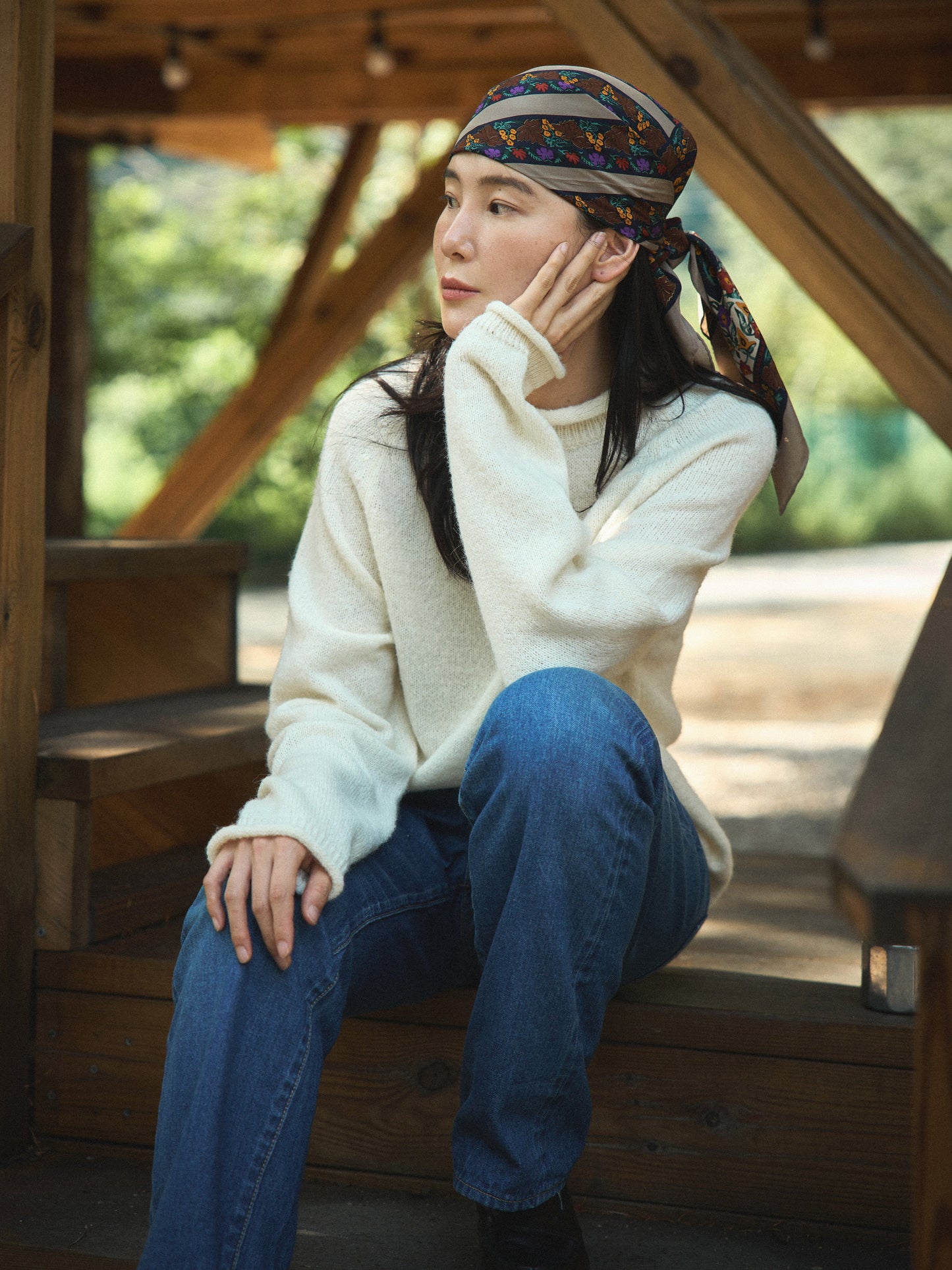 MONTBLANC ROLLNECK SWEATER [ Pure Ivory ]