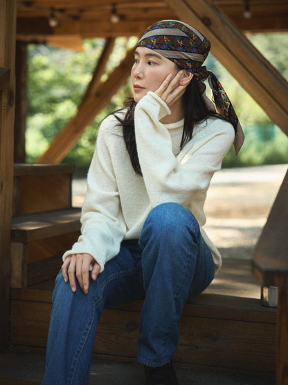 MONTBLANC ROLLNECK SWEATER [ Pure Ivory ]