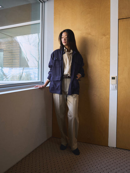 MARTHA LIGHT COTTON SHIRT [ Neutral ]