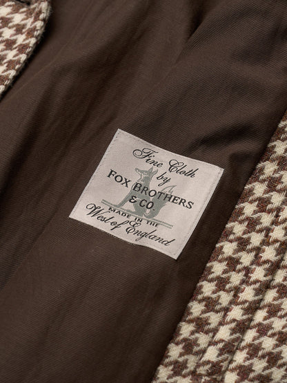 SHELBY COAT [ Brown Houndstooth Check Tweed ] 2nd pre-order