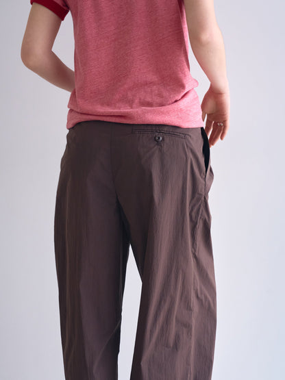 ROSA EASY COTTON PANTS [ Brown ]