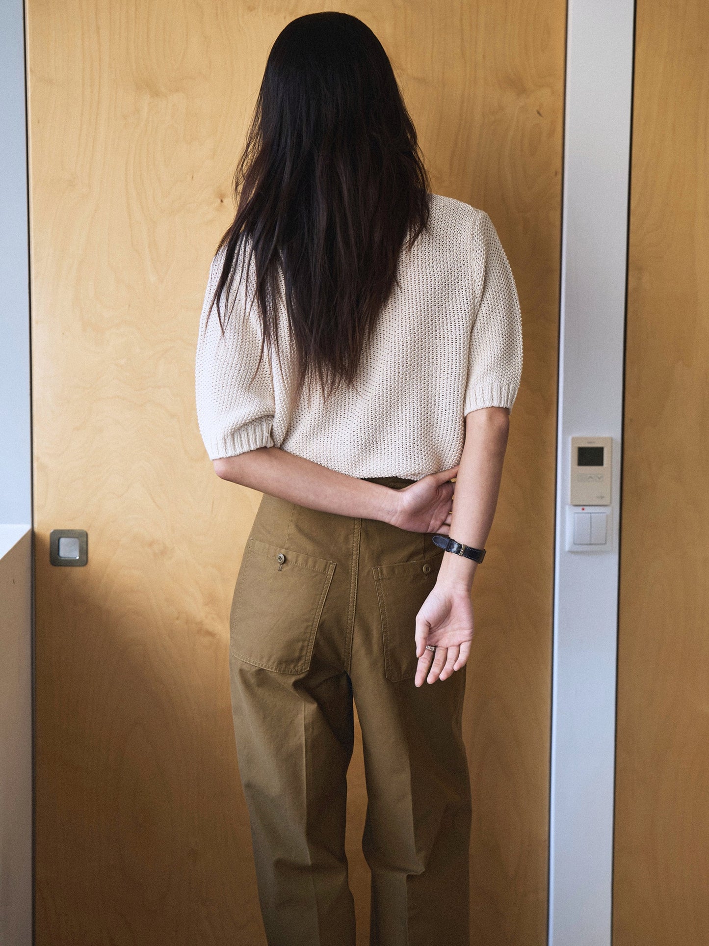 50's ITALIAN ARMY CHINO PANTS [ Golden Brown ]