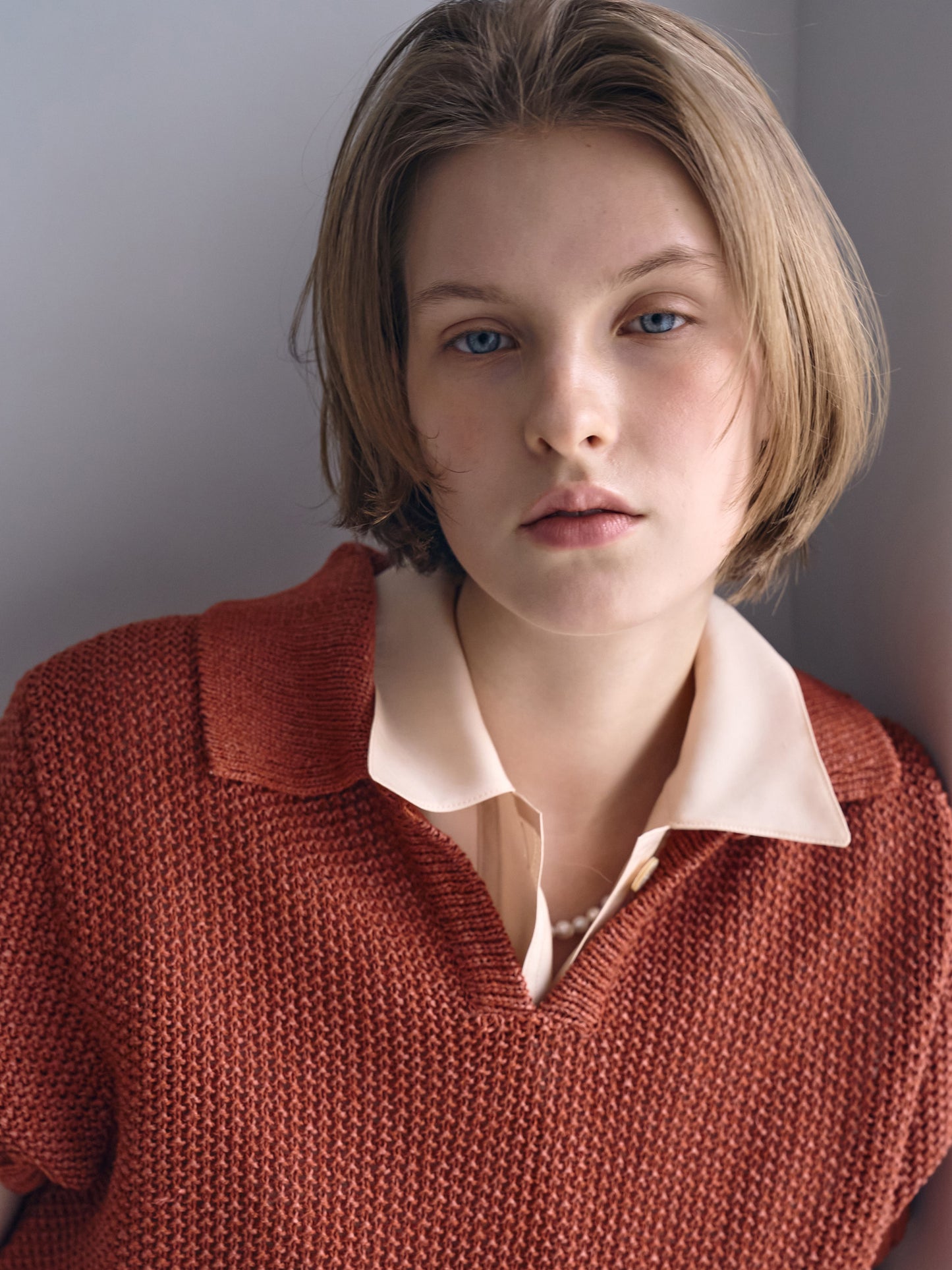 O'KEEFFE SHIRTS [ Apricot Beige ]