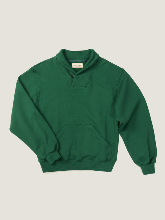 SHAWL COLLAR SWEATSHIRT [ British Green ]