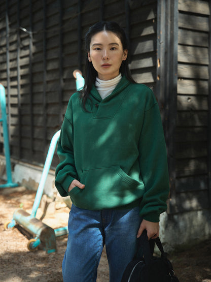 RUSTLE WOOL TURTLE TOP [ Warm Ivory ]