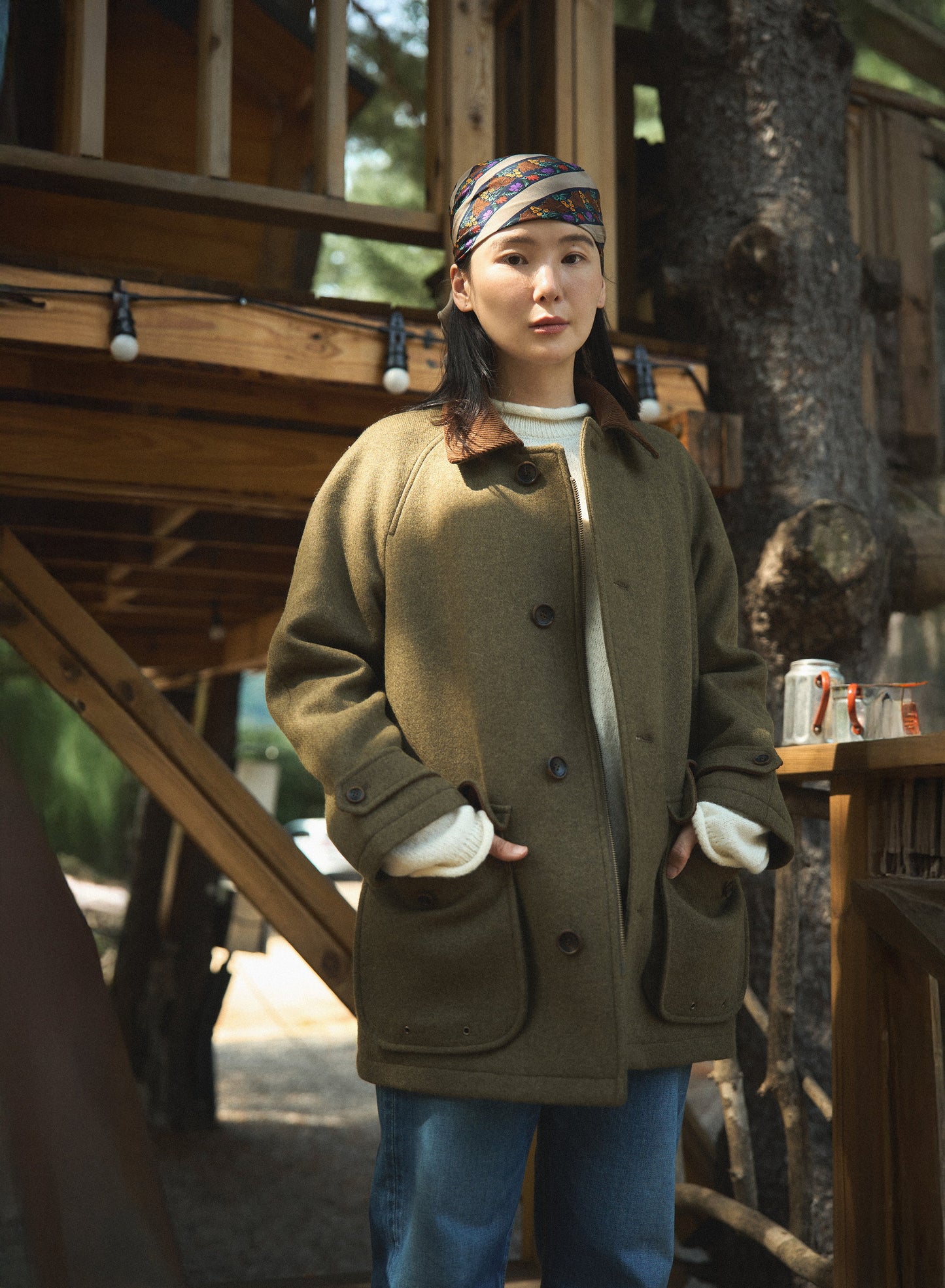 VERMONT HALF COAT [ Old Khaki ]