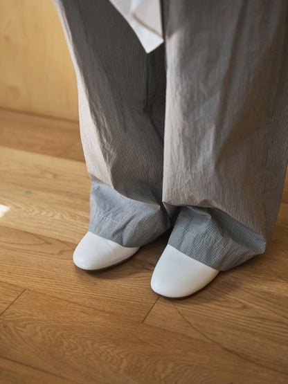 ROSA EASY COTTON PANTS [ Stripe ]