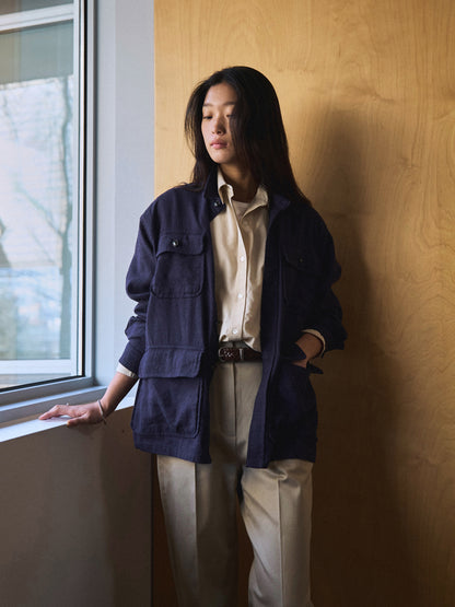 MARTHA LIGHT COTTON SHIRT [ Neutral ]