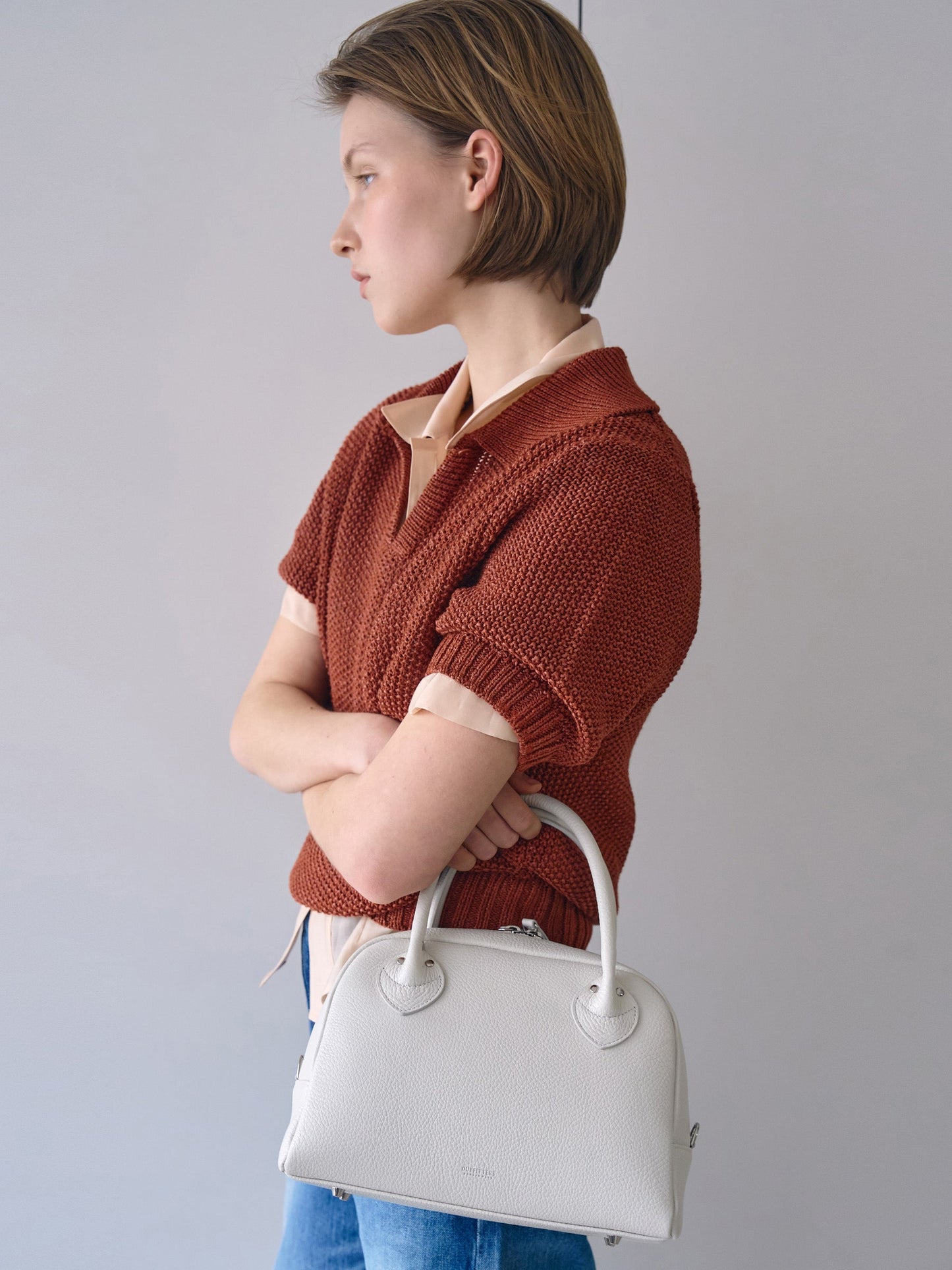 LOW GAUGE SKIPPER SWEATER New Season [ Terracotta Red ]