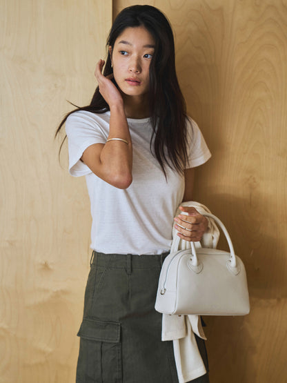 SABLÉ TOTE BAG SMALL [ Porcelain ]