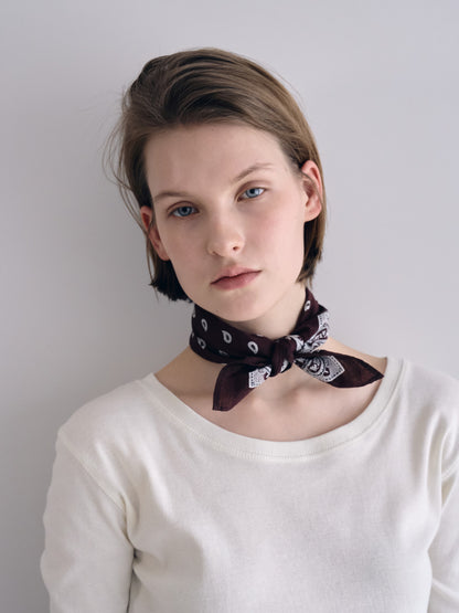 SMOOTH SCOOP NECK TOP [ Natural ]