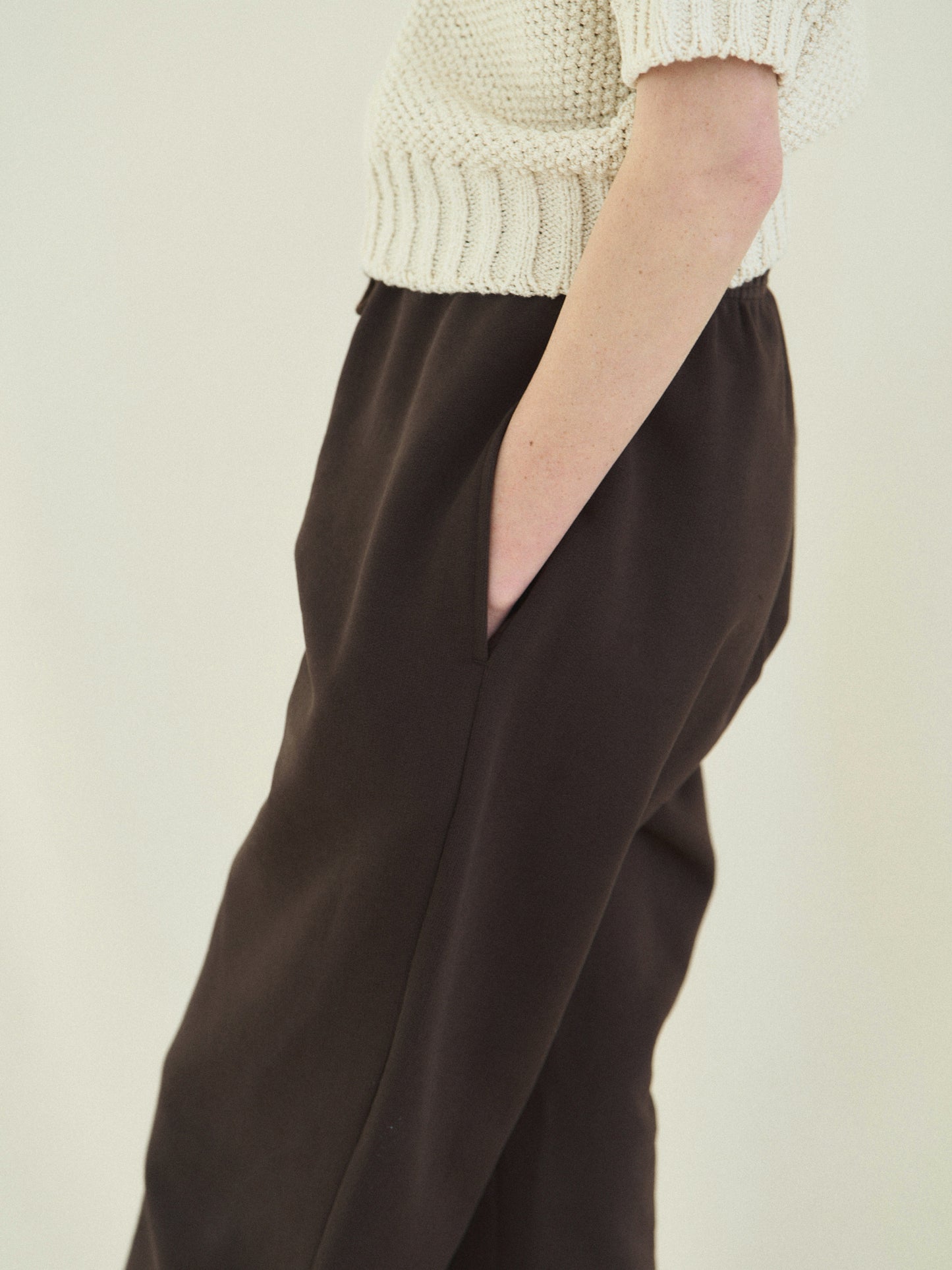 ALL DAY SWEATPANTS [ Chocolate Brown ]