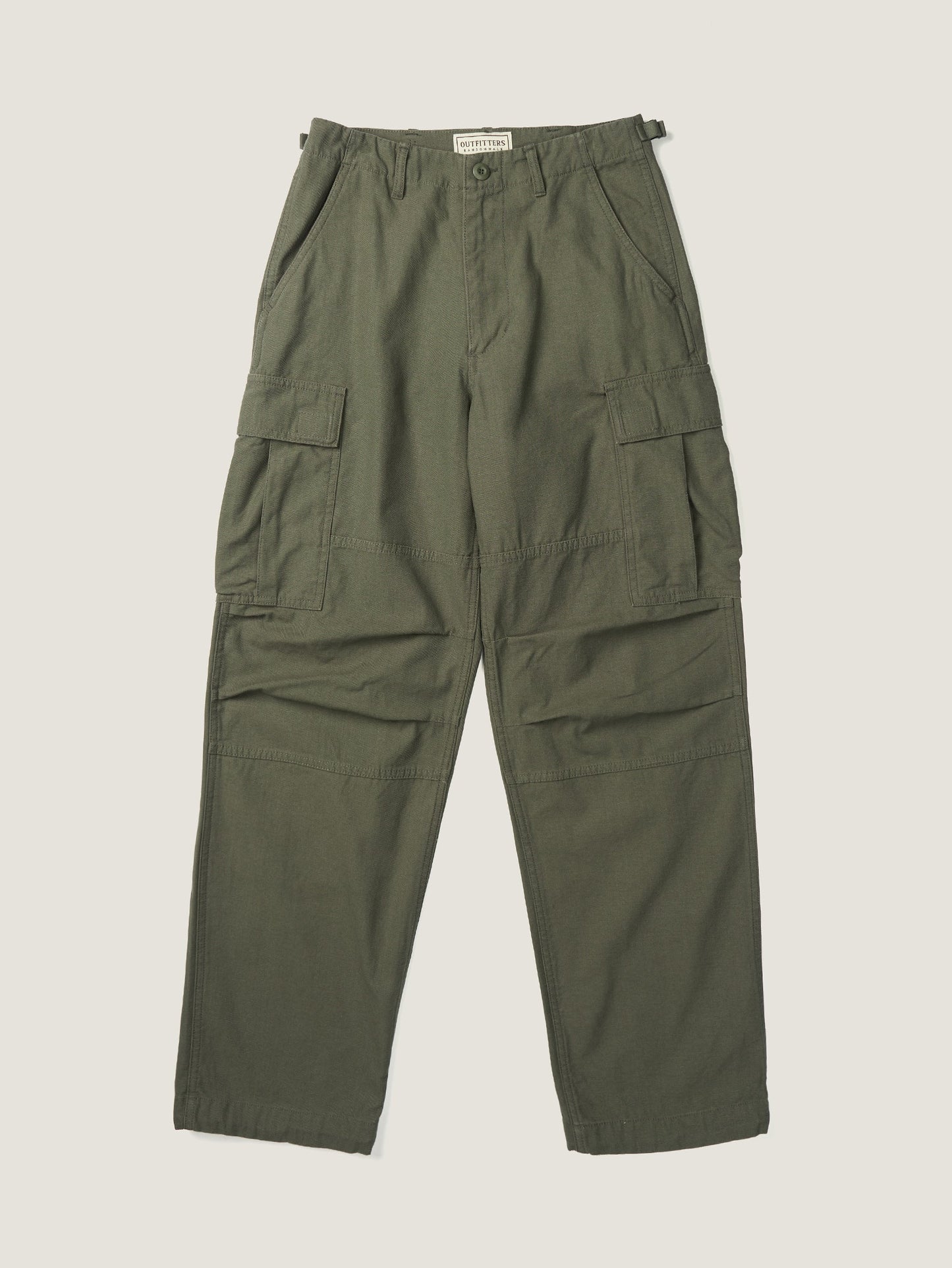 EASE WASHED CARGO PANTS [ Washed Khaki ]
