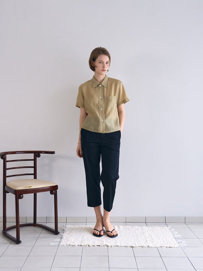 PATRICIA ANKLE PANTS [ Classic Black ]