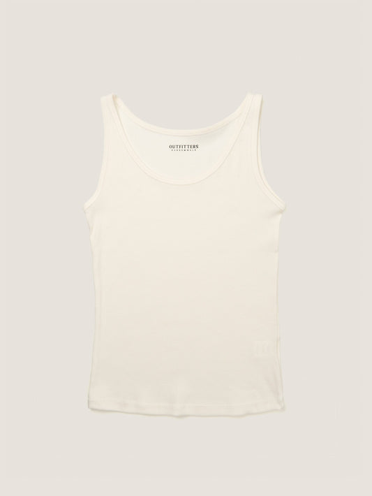 SOFT STRETCH SLEEVELESS [ White ]