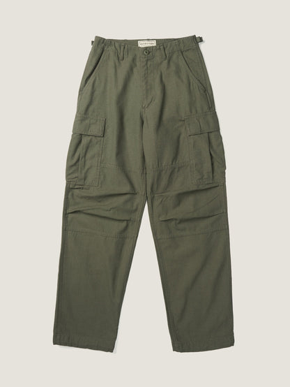 EASE WASHED CARGO PANTS [ Washed Khaki ]