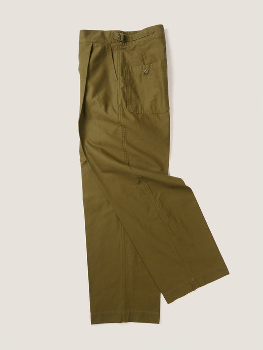 50's ITALIAN ARMY CHINO PANTS [ Golden Brown ]