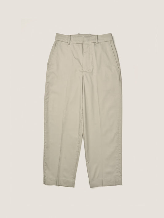 PATRICIA ANKLE PANTS [ Oyster Beige ]