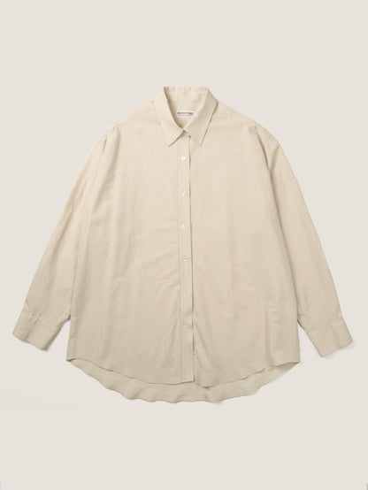 MARTHA LIGHT COTTON SHIRT [ Neutral ]