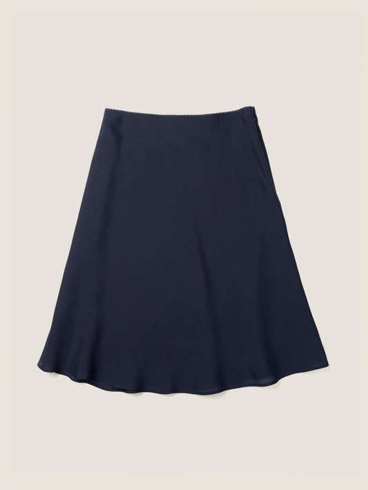 CHARDONNAY MIDI SKIRT [ Navy ]