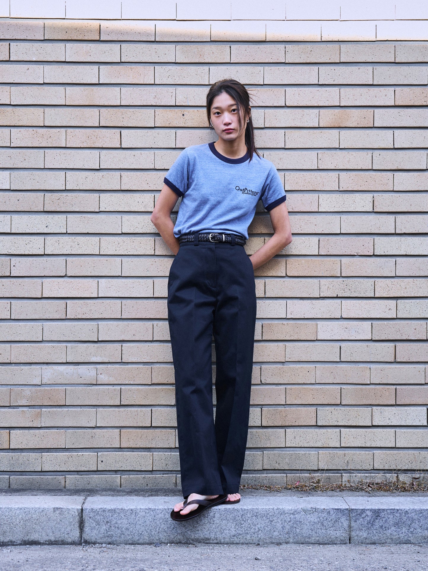 60s ORIGINAL CHINO PANTS [ Deep Navy ] 1st Reorder