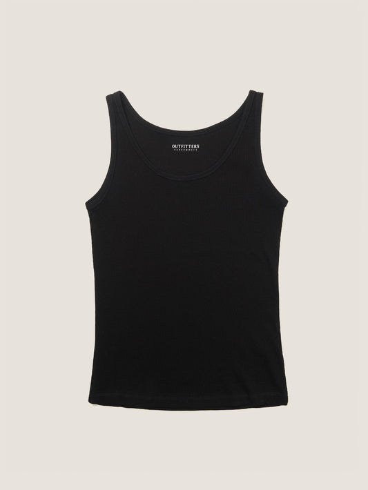 SOFT STRETCH SLEEVELESS [ Black ]