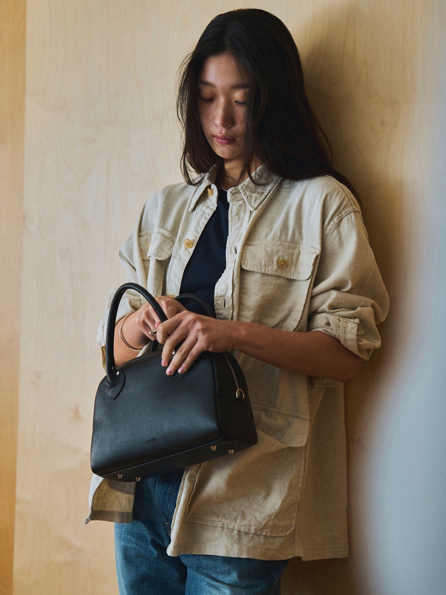 SABLÉ TOTE BAG SMALL [ Soft Black ]