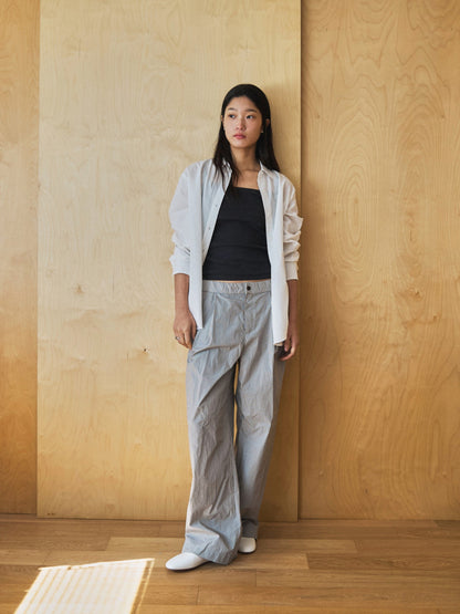 ROSA EASY COTTON PANTS [ Stripe ]