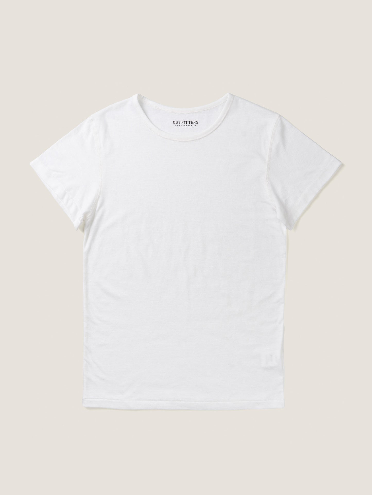 ALWAYS CREW NECK T-SHIRT [ White ]