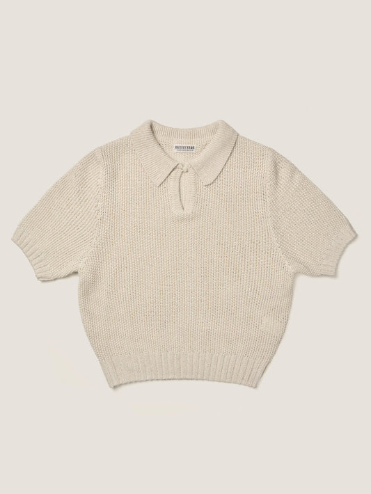 LOW GAUGE SKIPPER SWEATER New Season [ Soft Cream ]