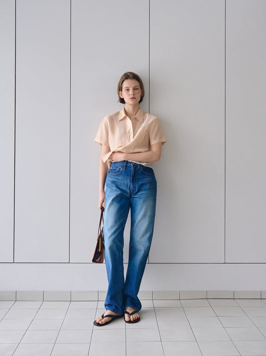 O'KEEFFE SHIRTS [ Apricot Beige ]