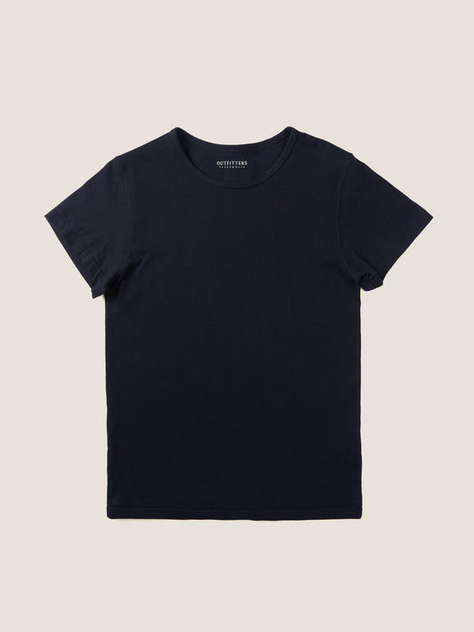 ALWAYS CREW NECK T-SHIRT [ Navy ]