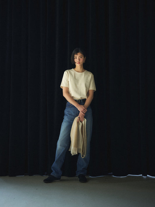 70's ORIGINAL BLUE JEANS [70's Vintage Blue]