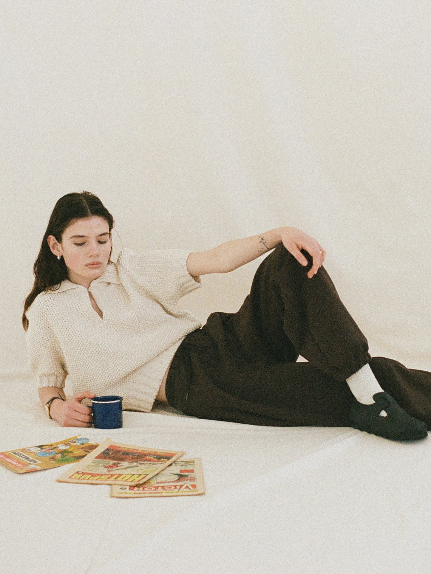 ALL DAY SWEATPANTS [ Chocolate Brown ]