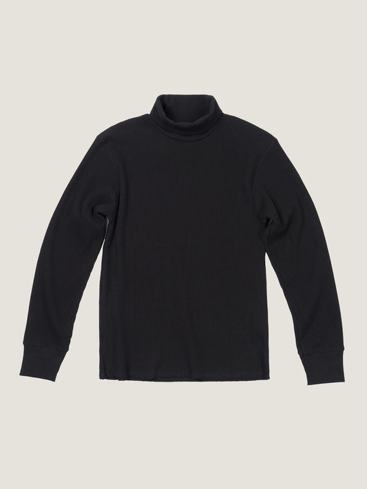 SALLY'S WAFFLE TURTLE TEE [ Black ] 5th Reorder