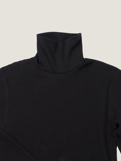 SALLY'S WAFFLE TURTLE TEE [ Black ] 5th Reorder